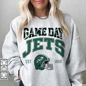 Jets new york Sweatshirt, Shirt gameday American Football 90s Vintage 1959 shirt